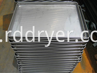 Stainless steel barbecue tray